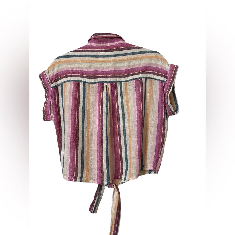 Rails Amelie Button Down In Avila Stripe Small, G… - image 5